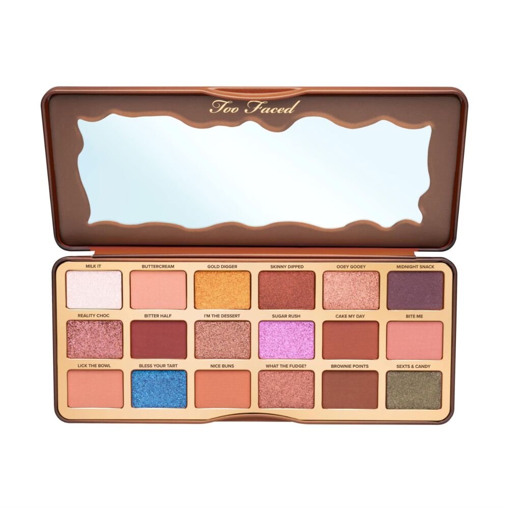 NIB Too Faced Better Than Chocolate Eyeshadow Palette Cocoa-Infused Shades - Picture 3 of 12